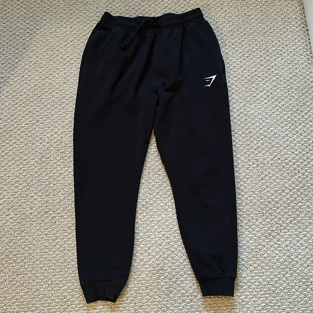 Gymshark black joggers men’s size small